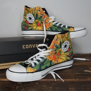 Funky Tie Dye Converse Sneakers
